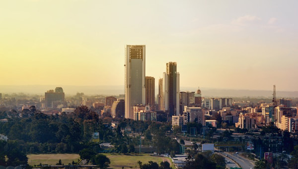 Modern apartment interior in Nairobi